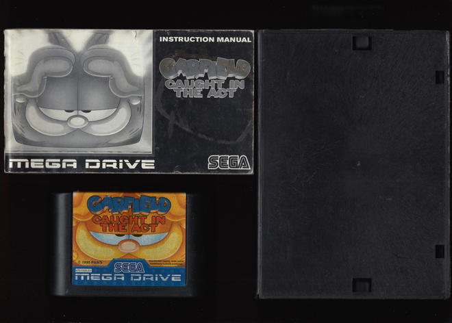 Sega Mega Drive: Garfield: Caught in the Act (L+M+box)