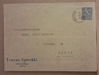 Teuva: Firmakuori 1957 (994)