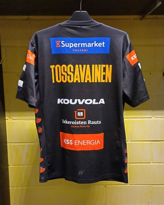 KPL Toni Tossavainen Game Worn kotipelipaita