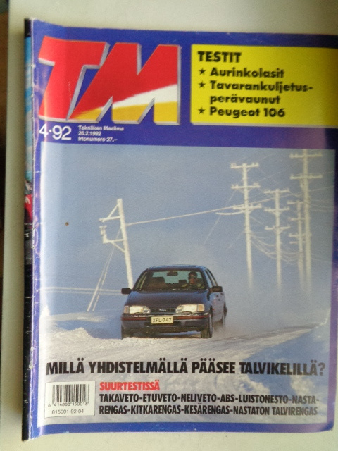 Tekniikan Maailma Nro 4/1992 (11.7)