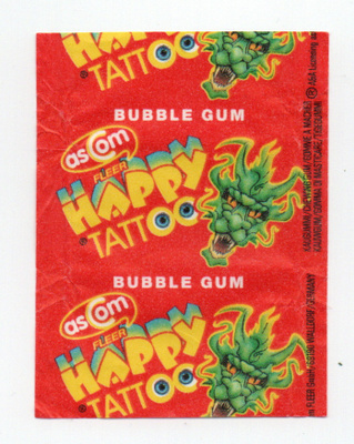 Happy Tattoo Purkkakääre.