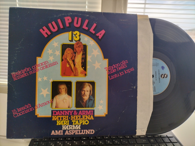 HUIPULLA 13, LP -78  SIISTI LEVY !!