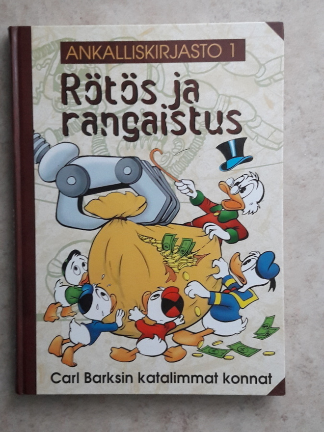 Ankalliskirjasto 1 - Rötös ja rangaistus