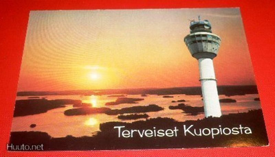 Kuopio auringon laskussa    (K10)