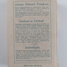 Johann Heinrich Pestalozzi : Lienhard ja Gertrud 1-2 : Ki... - pikkukuva 2