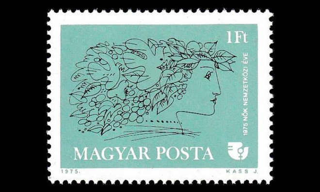 Unkari 3024 ** Kansainvälinen naisten vuosi (1975)