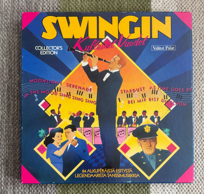 SWINGIN KULTAISET VUODET (6LP) 1986 BOKSI