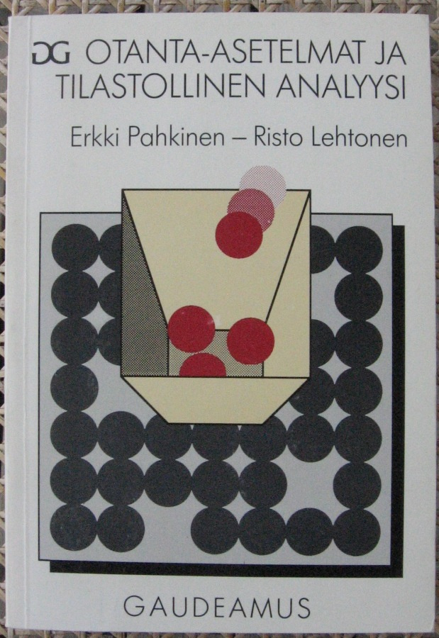 Otanta-asetelmat ja tilastollinen analyysi, Gaudeamus 1989