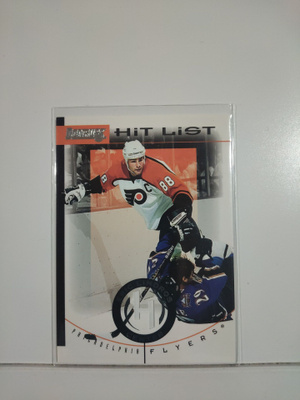 1996-97 Donruss - Hit List #1 Eric Lindros SN10000