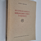 Julius Krohn : Suomalaisen kirjallisuuden vaiheet - pikkukuva 1