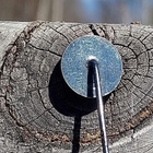 Hopeinen merkki leimalla 830H. Halkaisija - 0,9 mm. - pikkukuva 4