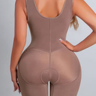 Muotoileva bodycon-asu fuksia lycra XL - pikkukuva 1
