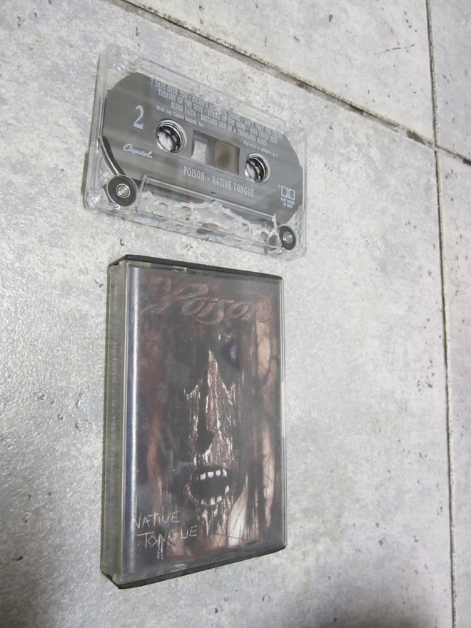 Poison - Native Tongue C-kasetti