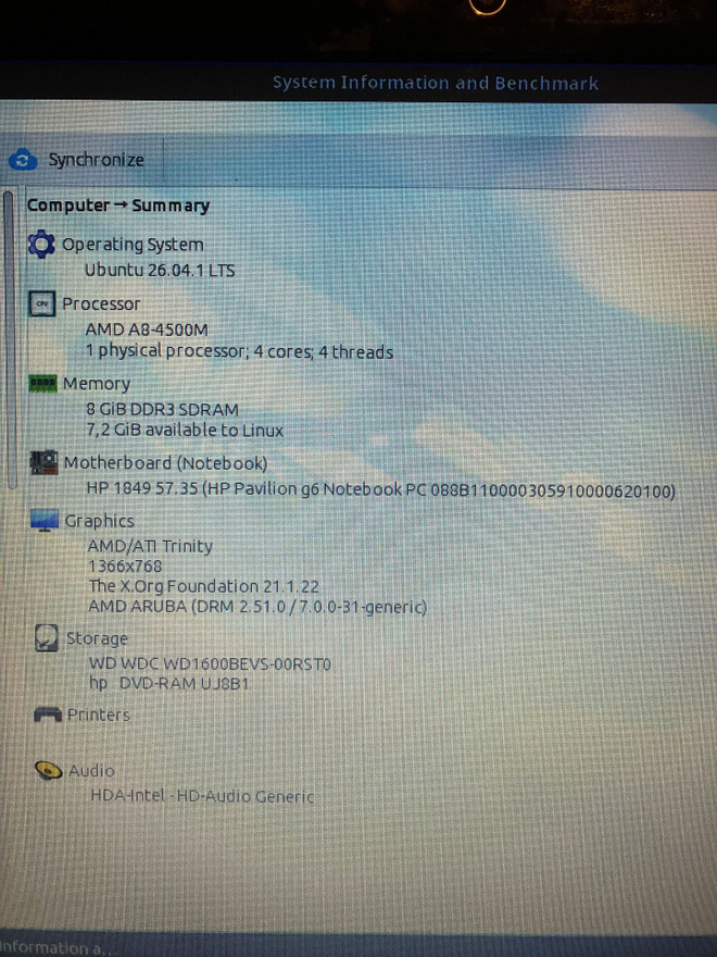 HP Pavilion g6 (vain verkkovirta)