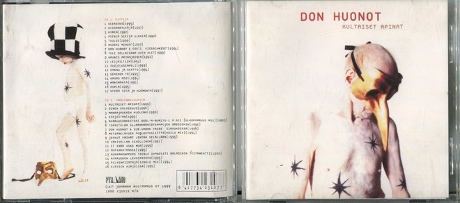 DON HUONOT . 2 CD-LEVYÄ . KULTAISET APINAT