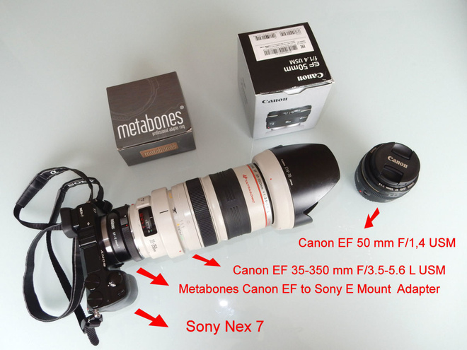 Canon EF 35-350 mm USM objektiivi