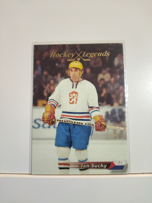 1996 Semic Collections Wien96 Hockey Legends #HL17 Jan Suchy