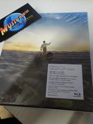 PINK FLOYD - ENDLESS RIVER UUSI BLU-RAY + CD (+)