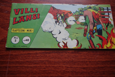 Villi länsi, Kapteeni Miki 2 /1965