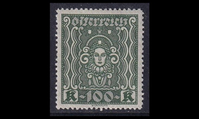 Itävalta 401A ** Käyttösarja naisen pää 100 Kr (L12½)