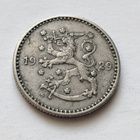 1 mk, circ, v . 1929 CuNi, päällelyönti - pikkukuva 4