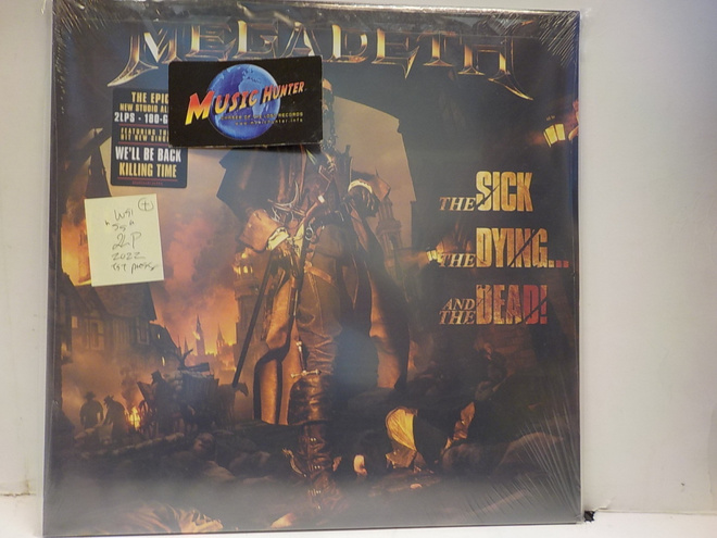 MEGADETH - THE SICK THE DYING... AND THE DEAD! - UUSI 2LP