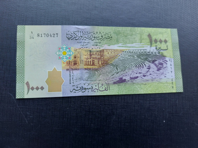 Syria 1000 Syrian Pounds 2013