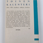 Lassi Nummi : Toinen kalenteri : 1961-1963, kuultua, näht... - pikkukuva 2