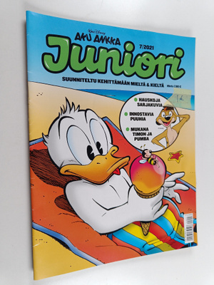 Walt Disney : Aku Ankka juniori 7/2021