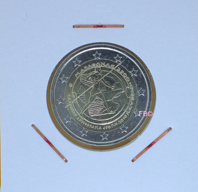 2010 KREIKKA 2€ Erikoisraha Marathon Taistelu UNC