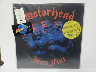 MOTÖRHEAD - IRON FIST UUSI LP 2003 italy press +