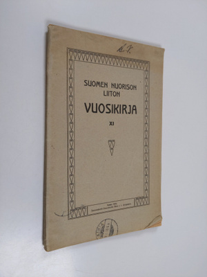 Suomen nuorison liiton vuosikirja XI