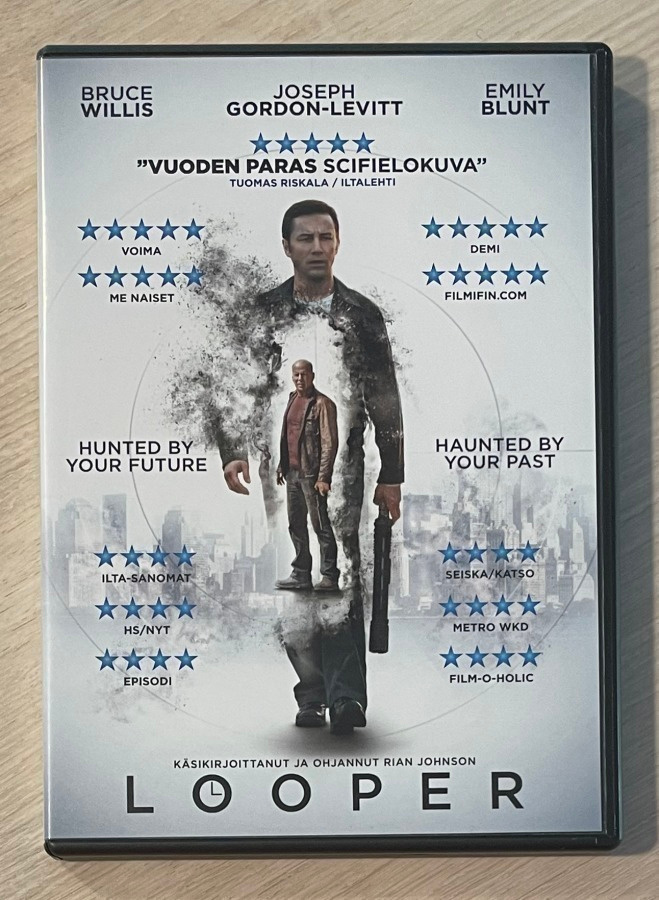 LOOPER (2012) Joseph Gordon-Levitt & Bruce Willis
