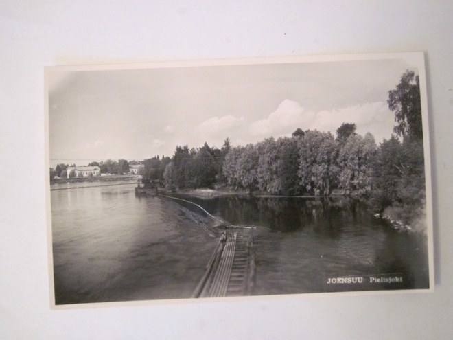 VANHA Postikortti Joensuu 1950-l Alkup.Mallikappale