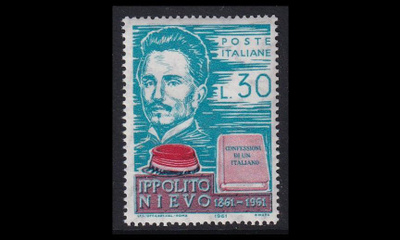 Italia 1104 ** Kirjailija Ippolito Nievo (1961)