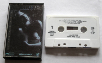 LILLIAN AXE Love and War 1989 C-KASETTI
