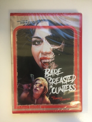 Bare Breasted Countess [DVD] Jesus Franco (1973) UUSI