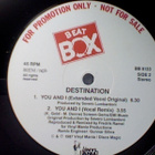 DESTINATION :: YOU AND I :: VINYYLI  MAXI 12" PROMO   1987 - pikkukuva 3