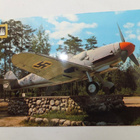VANHA Postikortti Kouvola Utti Lentokone Messerschmitt 109 - pikkukuva 1