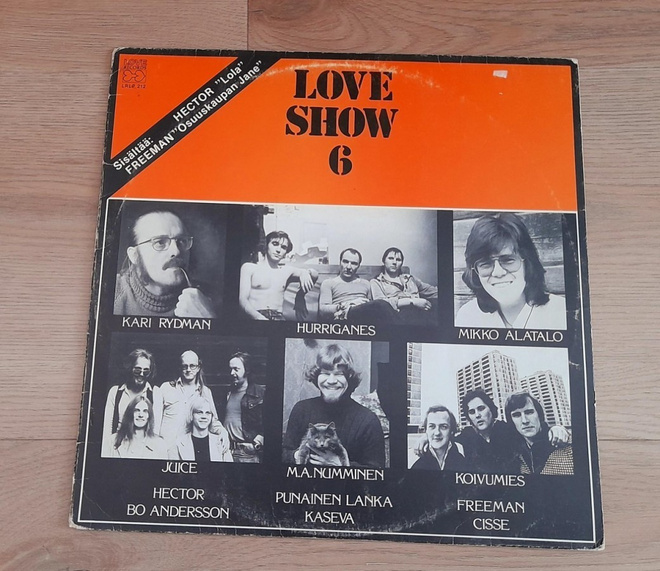 LOVE SHOW 6 LRLP 212 1976 Suomi