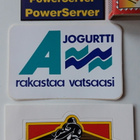 Shell oils, jugurtti ja Power Server tarra, yht. 3 kpl - pikkukuva 1