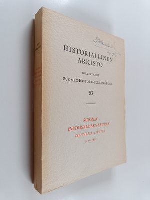Historiallinen arkisto 53