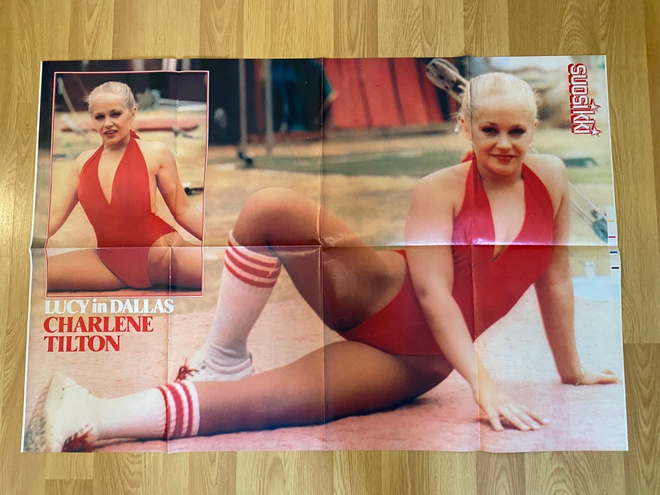 Dallas Lucy Ewing Charlene Tilton juliste