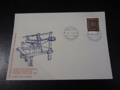 FDC 1982 M75 7 mk Ryijy