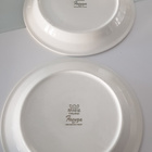 Arabia Faenza ruskeakukka Lautanen 20 cm - 2 kpl - pikkukuva 3