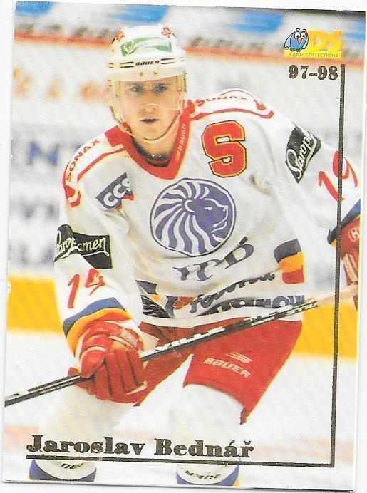 1997-98 DS #88 Jaroslav Bednar Sparta Praha ex- JYP