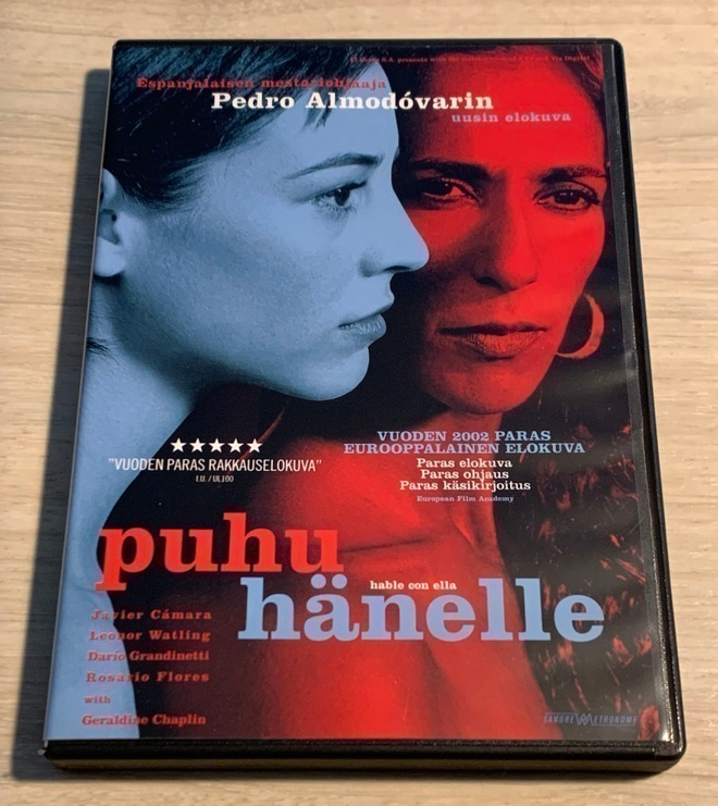 Puhu hänelle (2002) Pedro Almodovar -elokuva