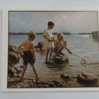Albert Edelfelt: Leikkiviä poikia rannalla - pikkukuva 1
