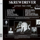 Skrewdriver – After The Fire CD - pikkukuva 2