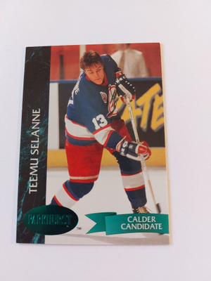 1992-93 Parkhurst Emerald Ice #209 Teemu Selänne CC